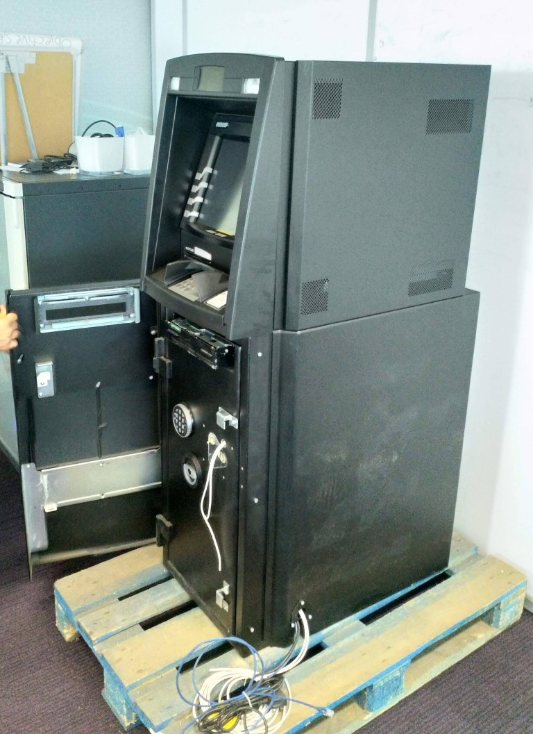 half a tonne of metal storing lots of fake money!